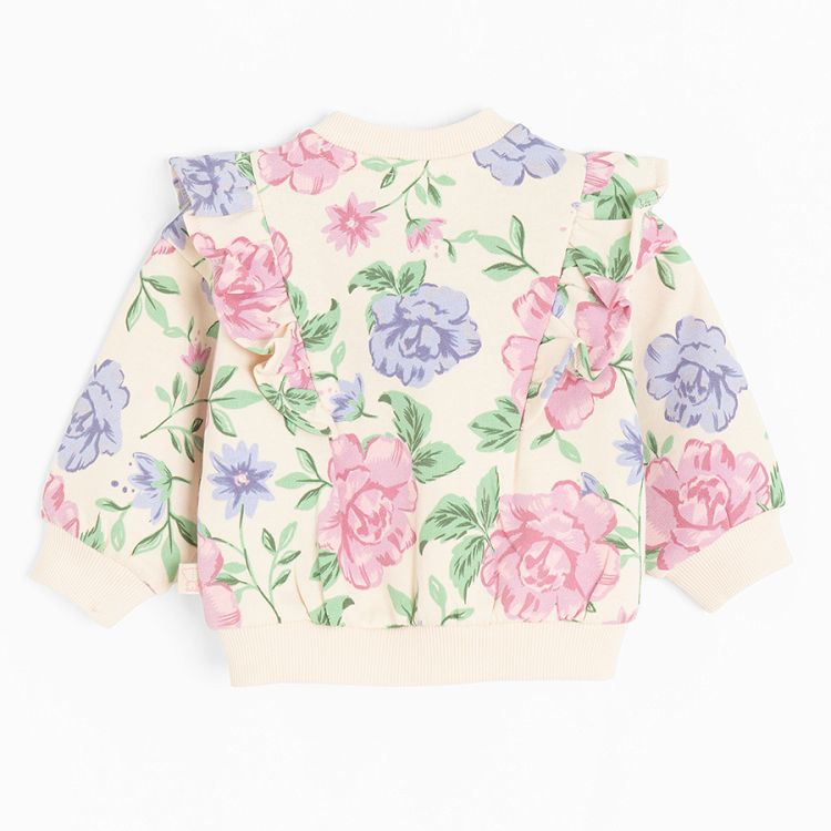 Floral sweatshirt