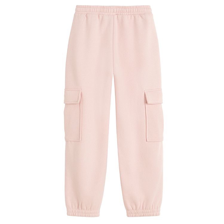 Pink jogging pants