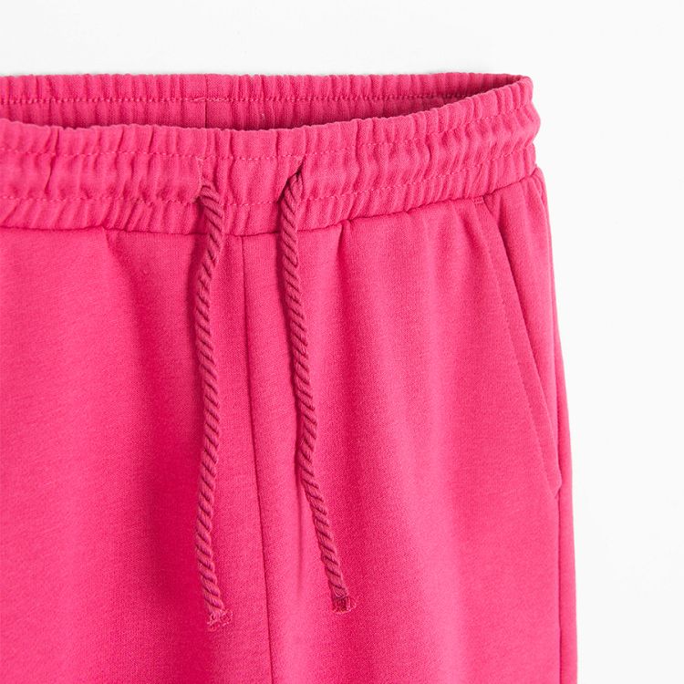 Pink jogging pants