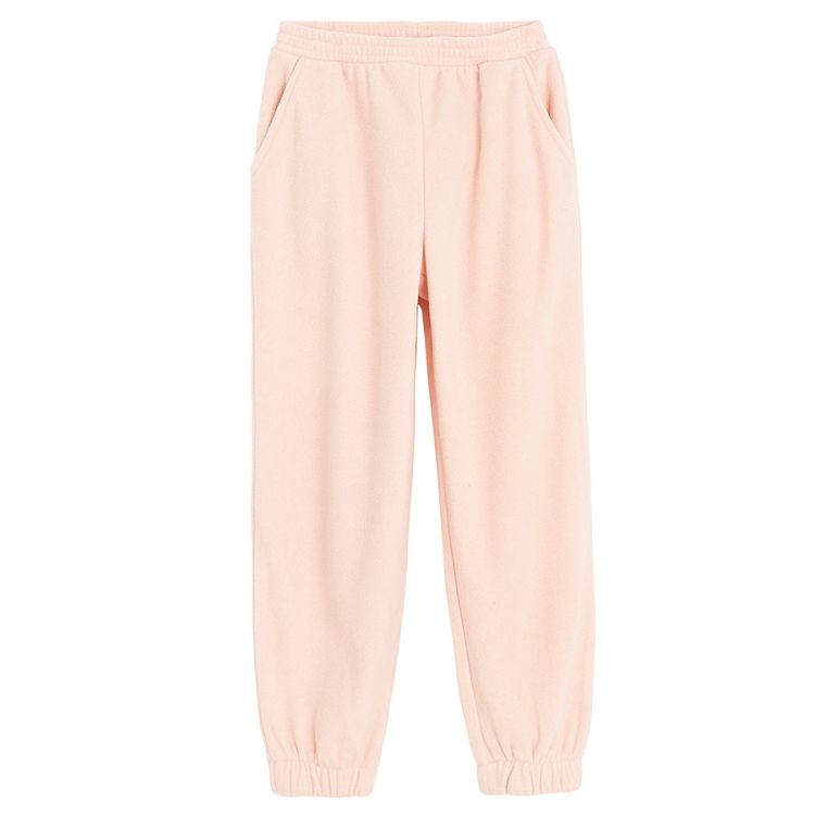 Light pink jogging pants