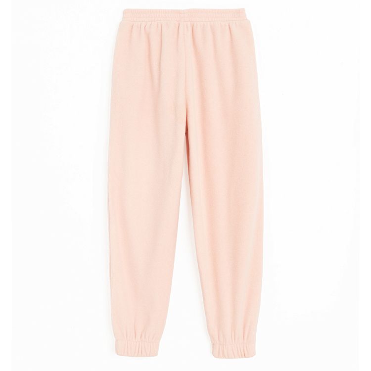 Light pink jogging pants