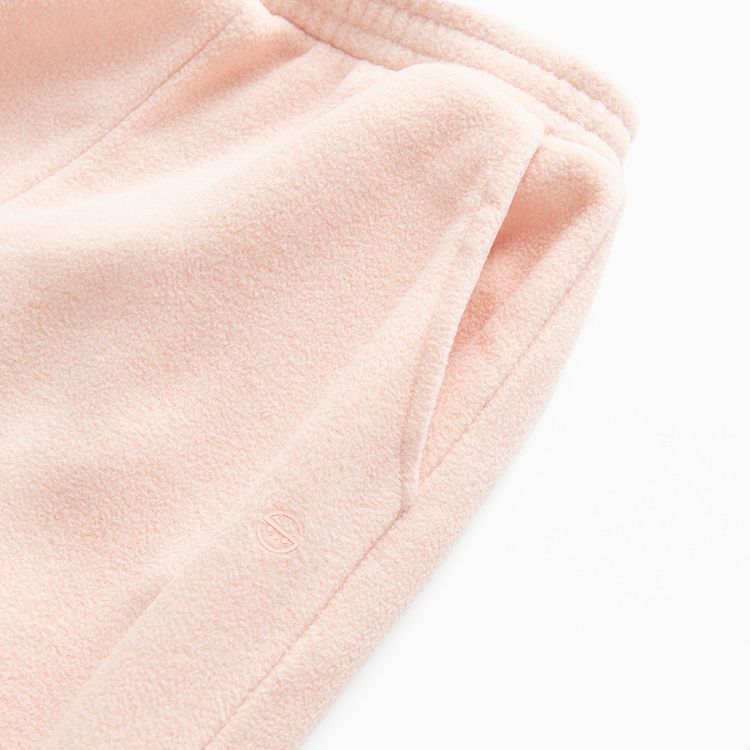 Light pink jogging pants