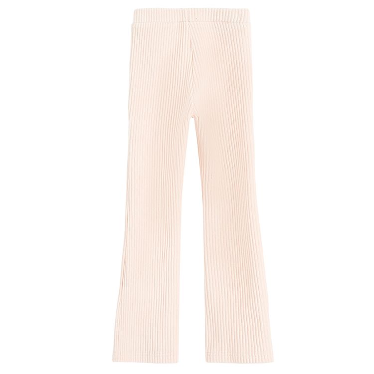 Pink wide leg jeggings