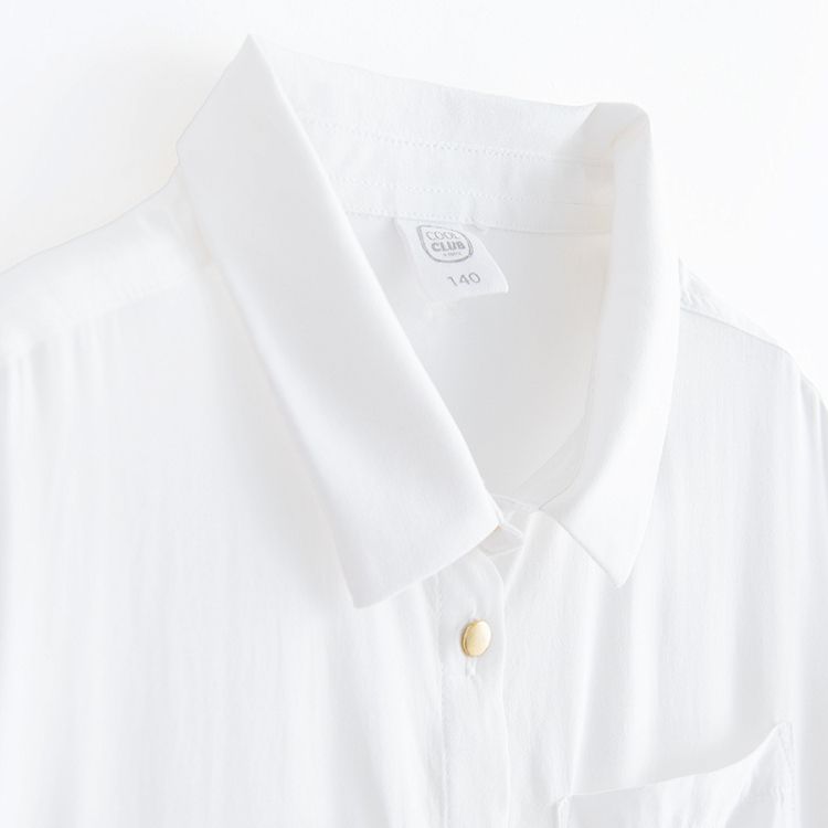 Whitel button down shirt