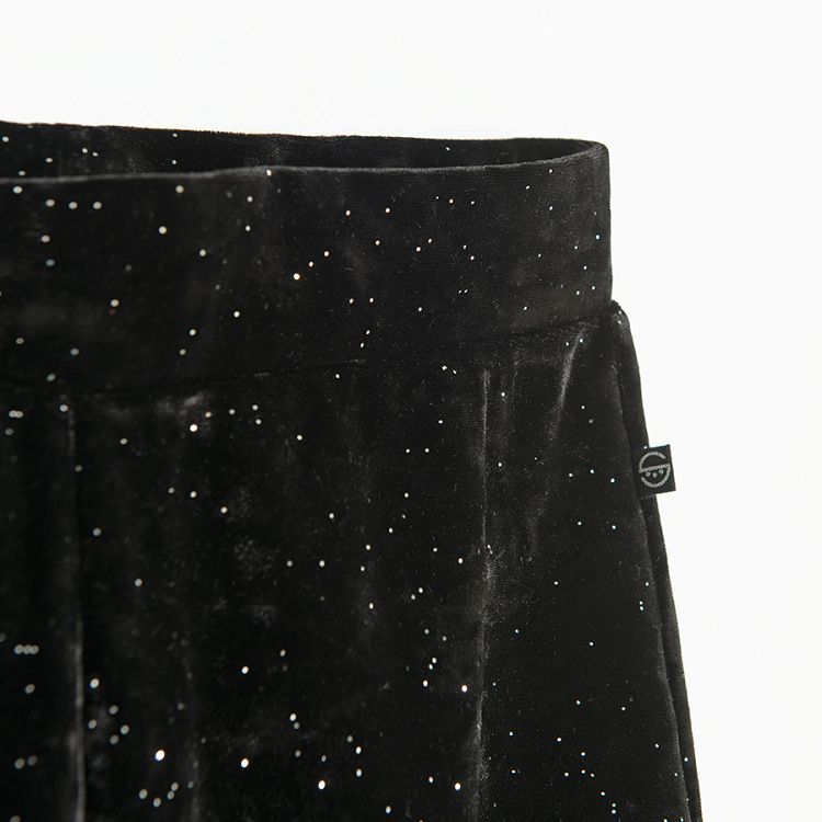 Black sparkle jogging pants