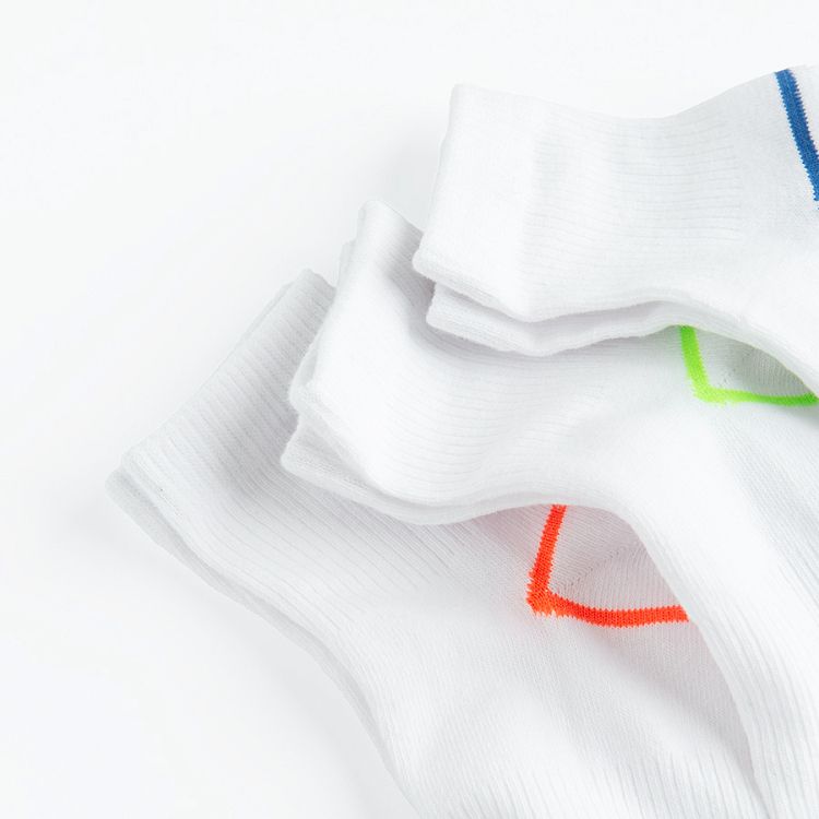 Ankle socks- 3 pack