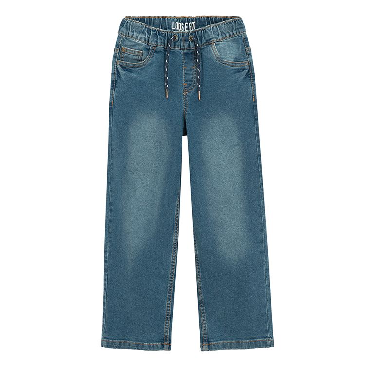 Blue denim pants