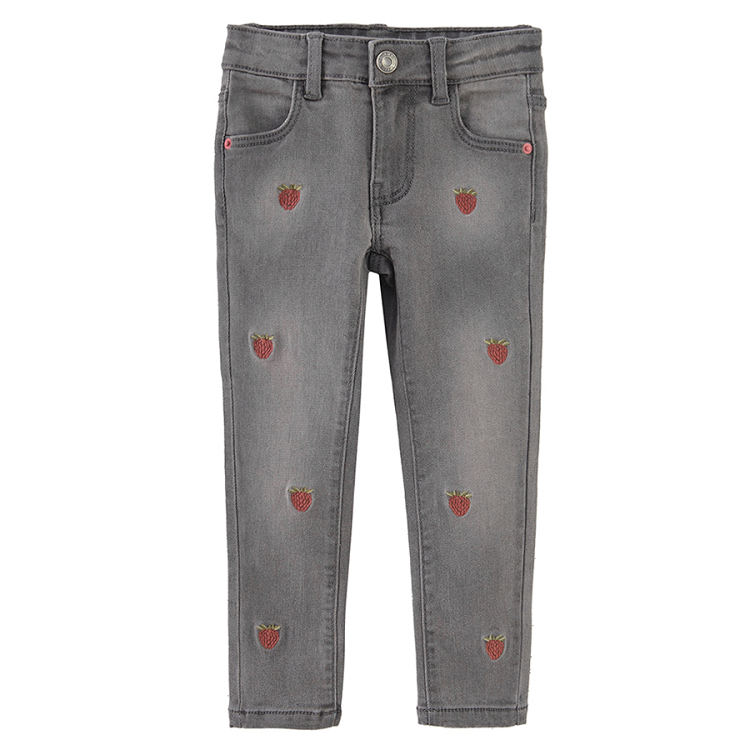 Dark grey hearts pants