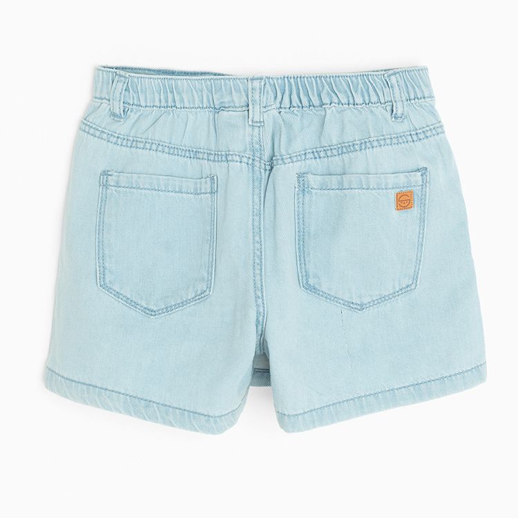 Denim skirt shorts