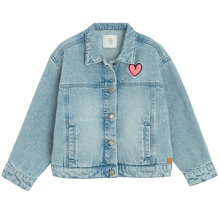 Light color denim jacket