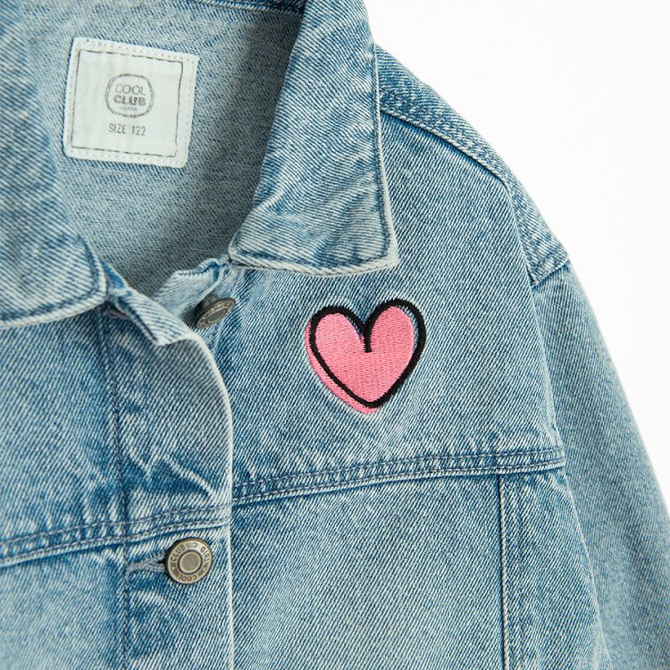 Light colot denim jacket