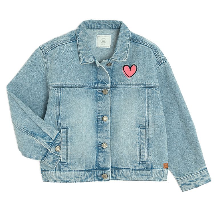 Light color denim jacket