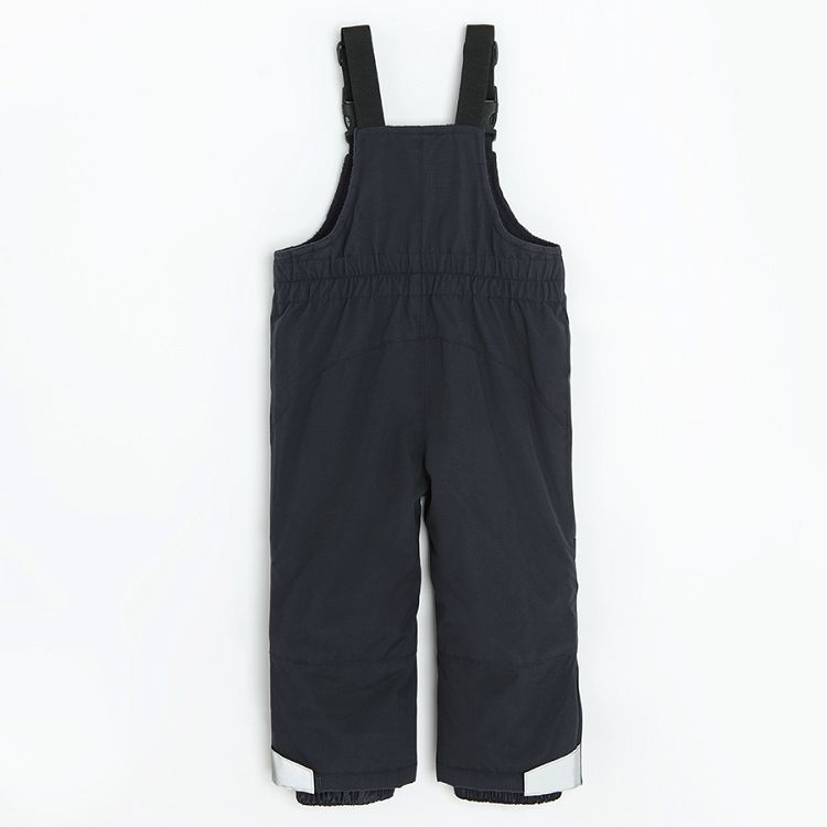 Dark blue ski trousers