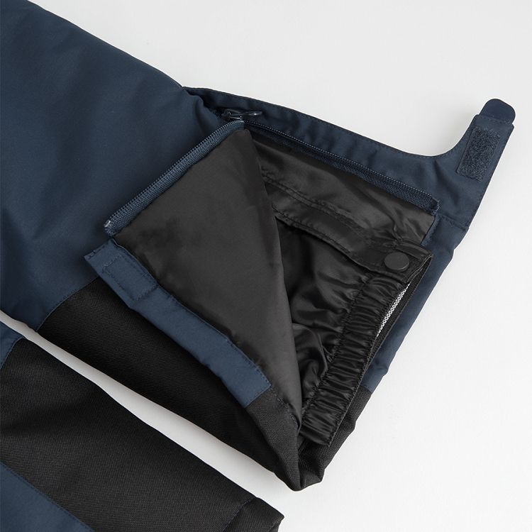 Dark blue ski trousers