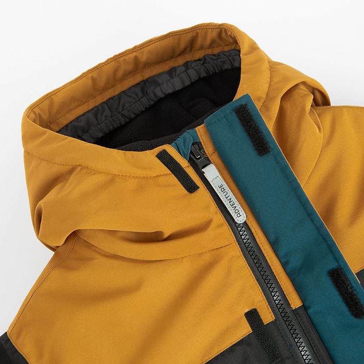 Mix color ski jacket