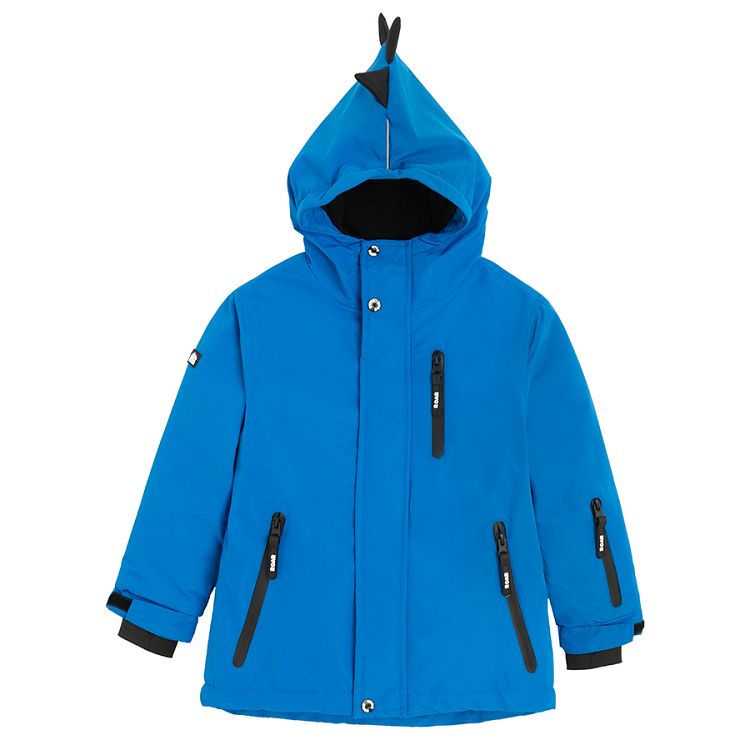 Blue ski jacket