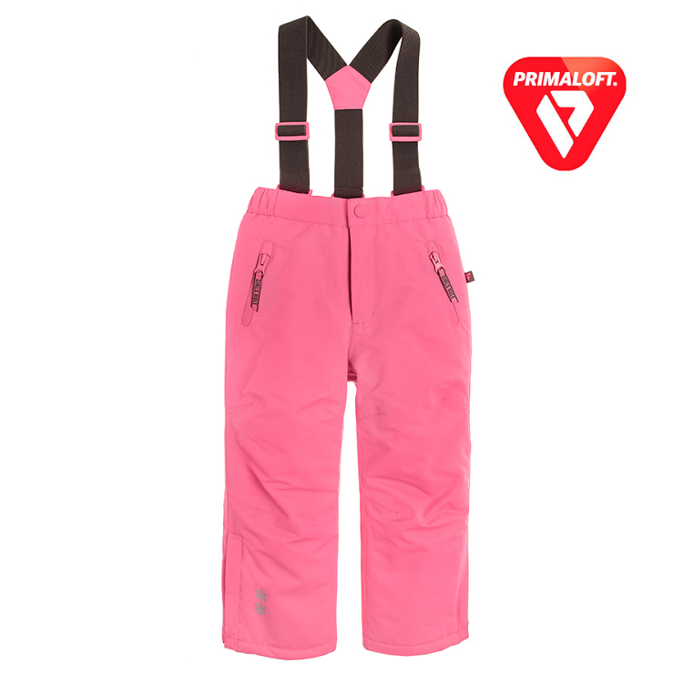 Pink ski trousers