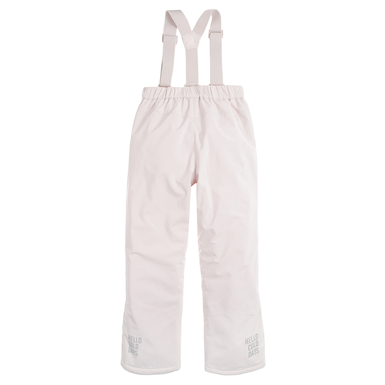 Lilac ski trousers