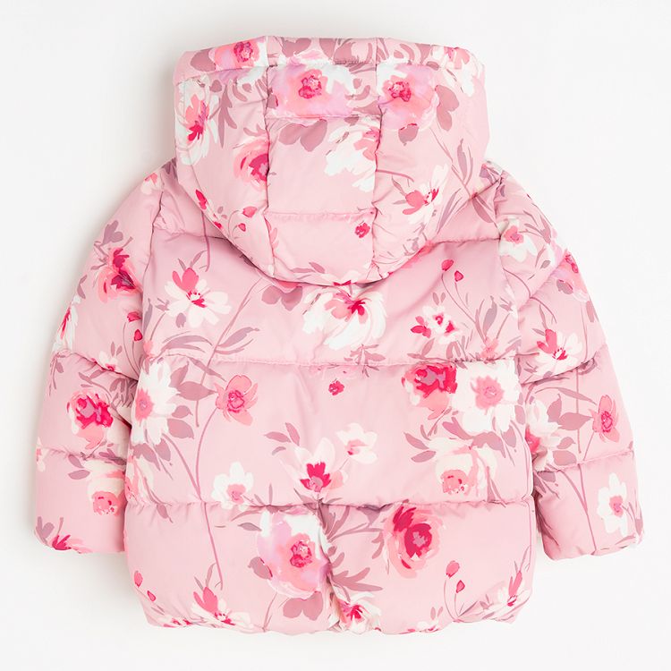 Pink floral jacket