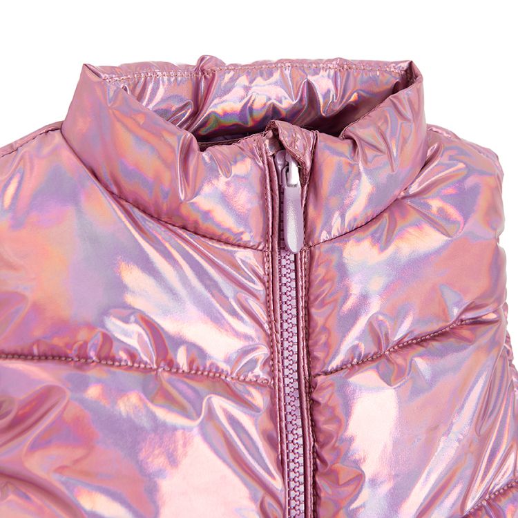 Pink outdoor vest