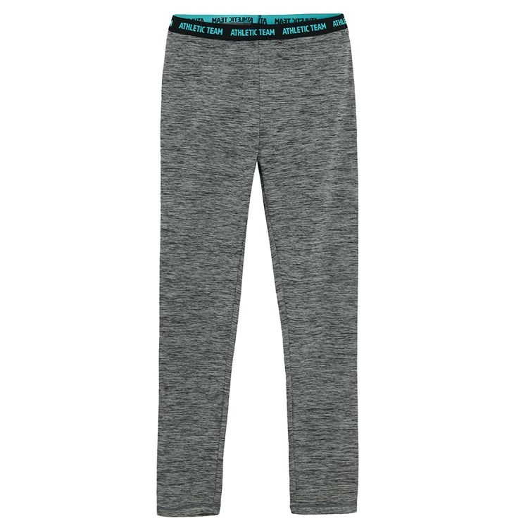 Grey thermal leggings