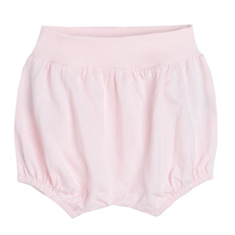 White and pink shorts- 2 pack