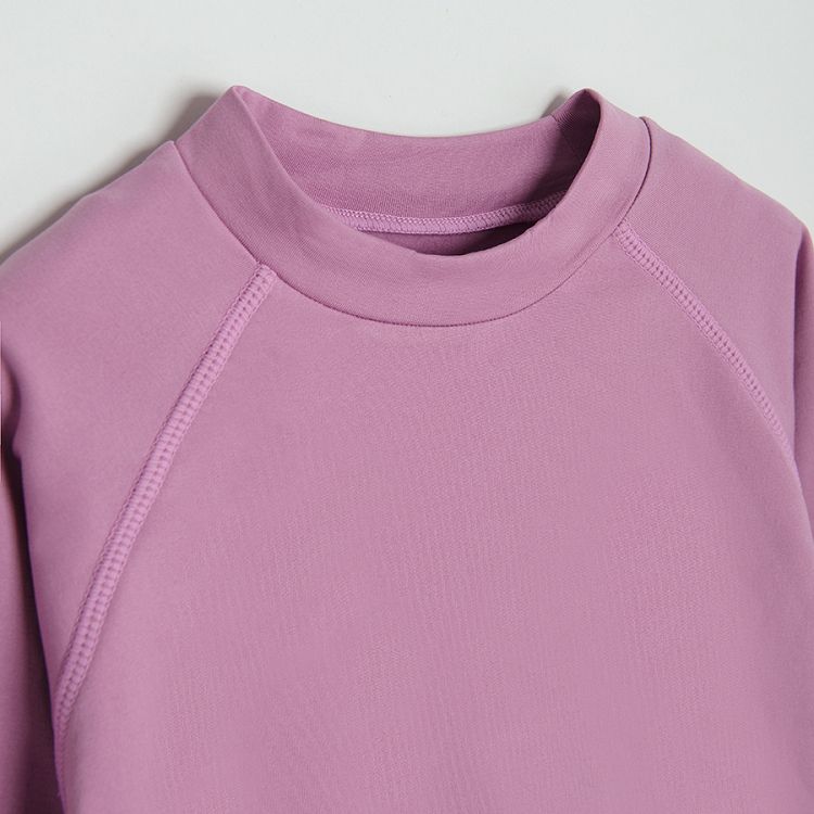 Pink ski thermal top