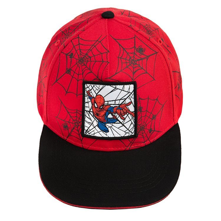 Spiderman red jockey hat