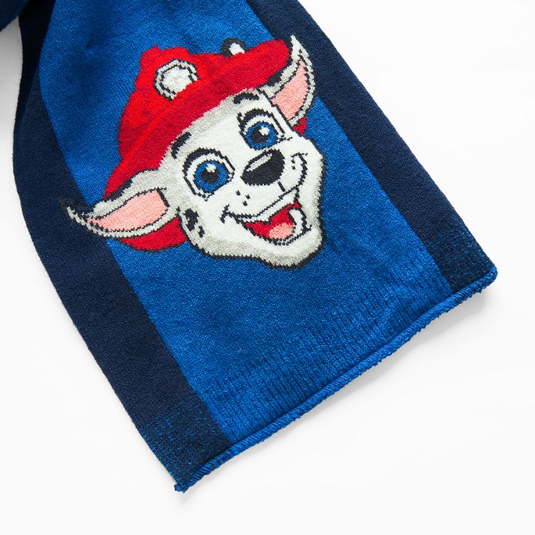 Paw Patrol blue scarf