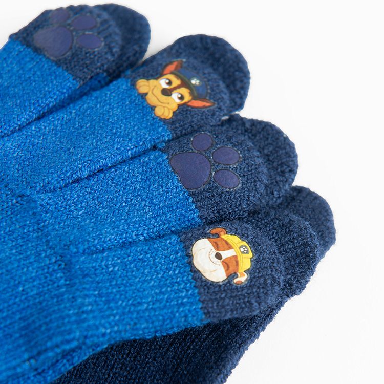 Paw Patrol blue goves