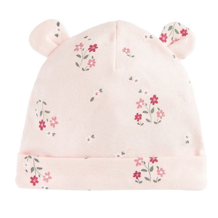 Winnie the Pooh white and pink all year beanies- 2 pack