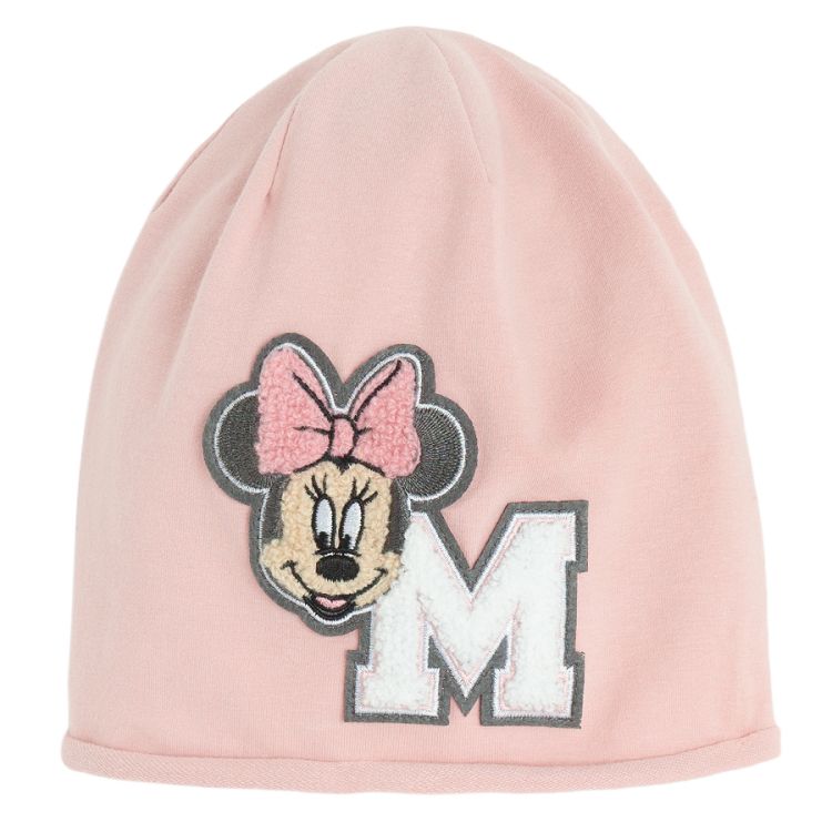 Minnie Mouse pink beanie