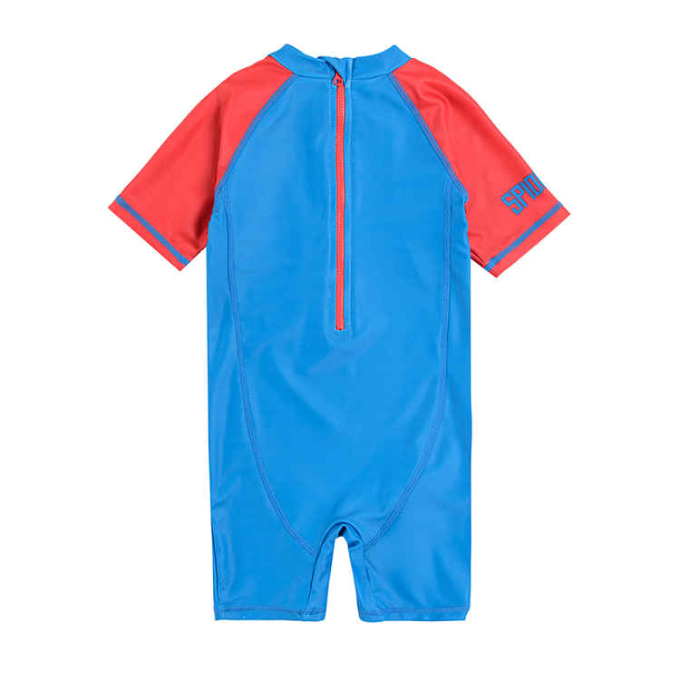 Spiderman swimming romper with UV+50 protection