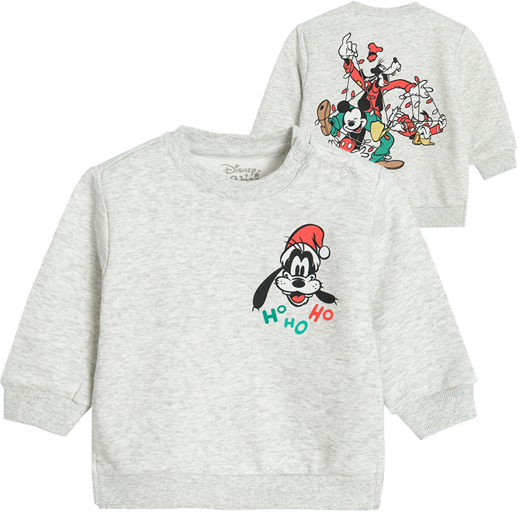 Disney mix grey melange sweatshirt