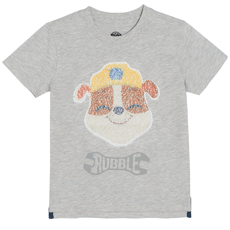 Paw Patrol grey short sleeve T-shirt