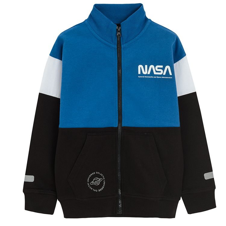 Nasa hot sale hoodie zip