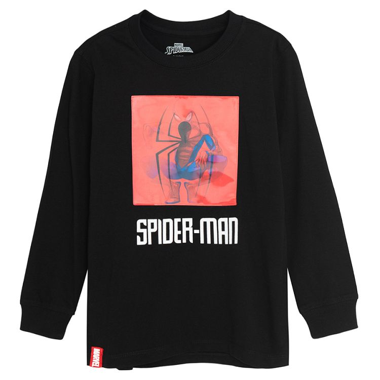 Spiderman black sweatshirt