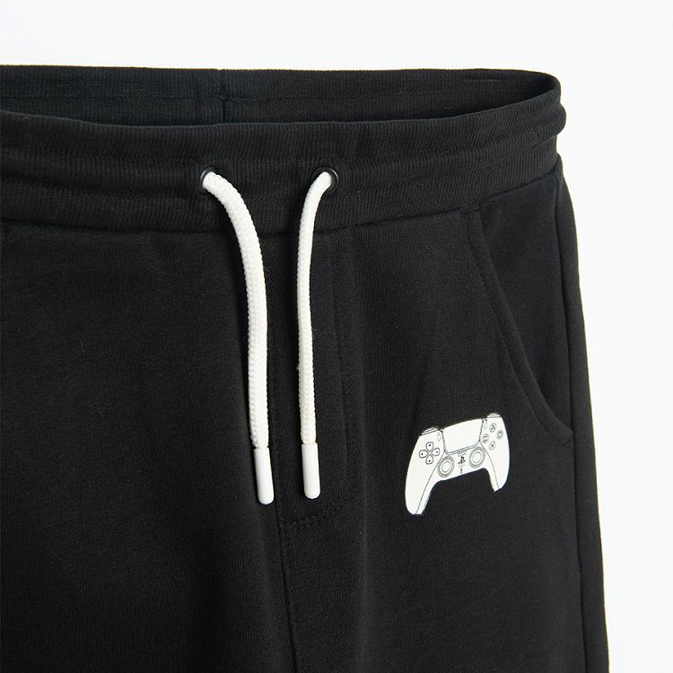 Playstation black jogging pants