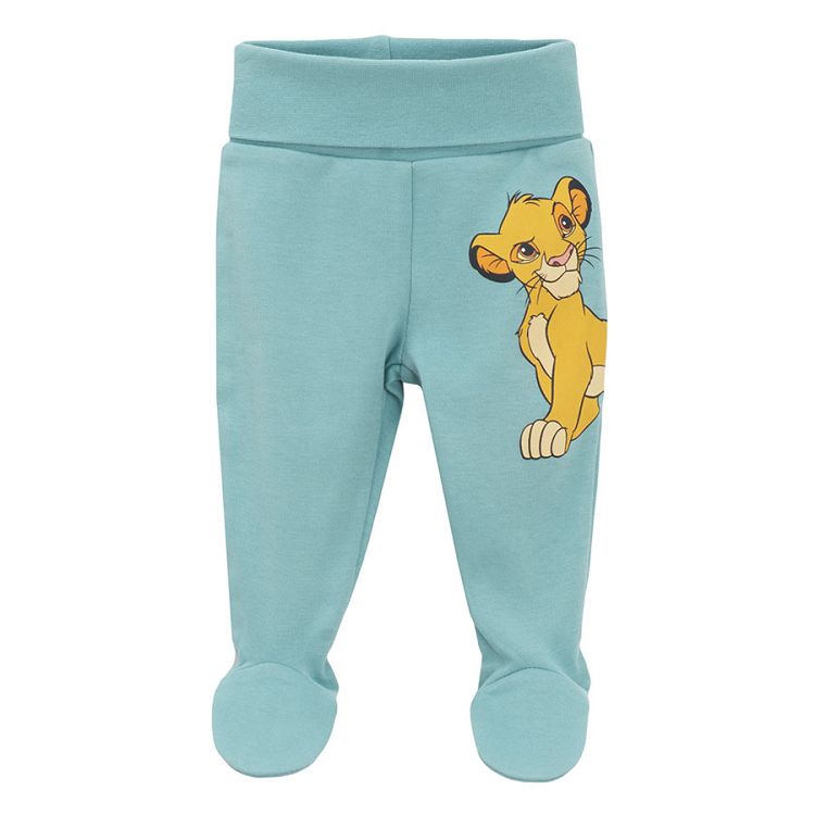 Lion King footed leggings- 2 pack