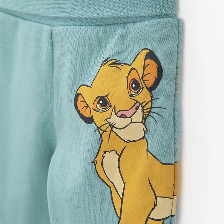 Lion King footed leggings- 2 pack