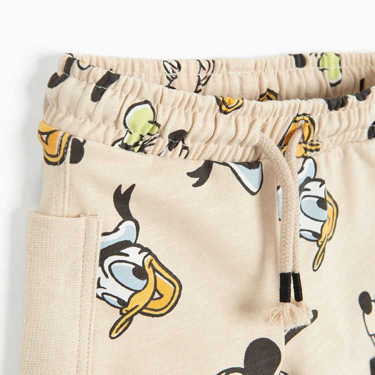 Mickey Moyse beige shorts