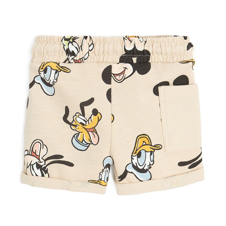 Mickey Moyse beige shorts