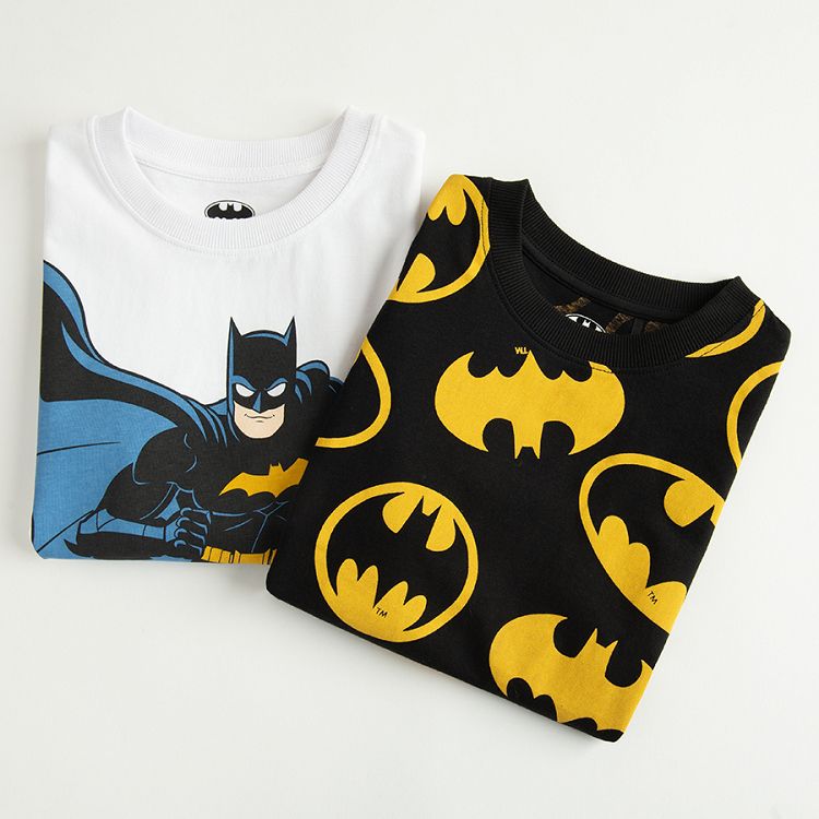 Batman white and black T-shirts- 2 pack