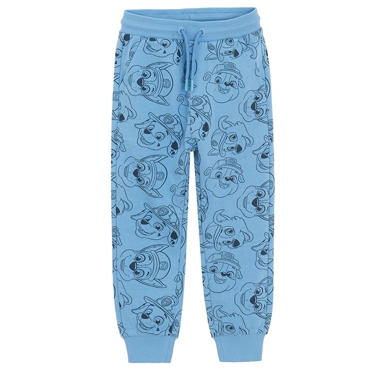 Paw Patrol blue and yellow sweatpants