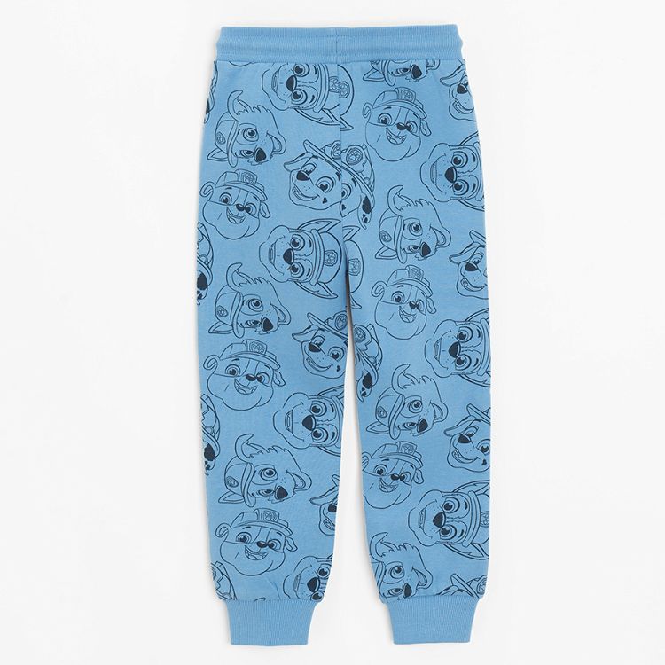 Paw Patrol blue and yellow sweatpants