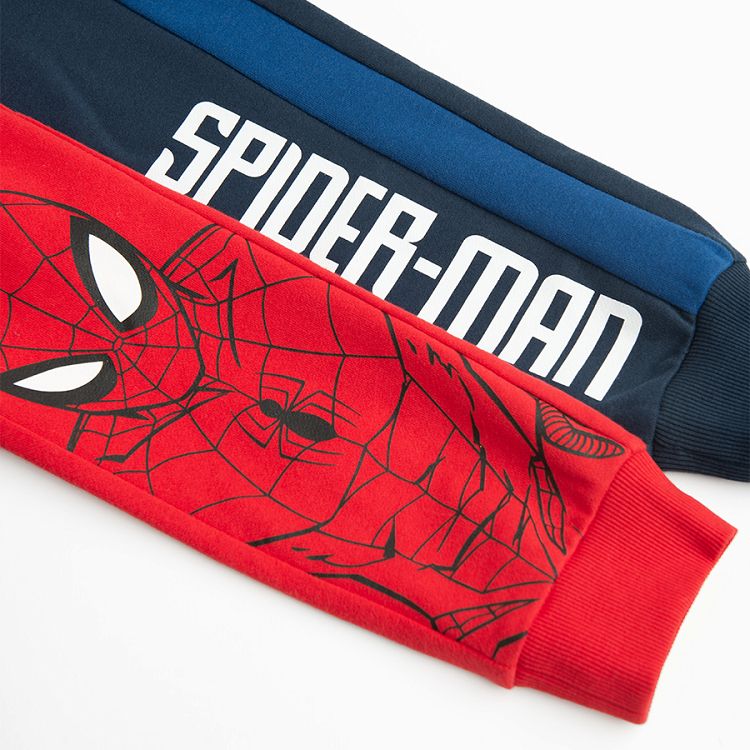 Spiderman red and blue sweatpants- 2 pack