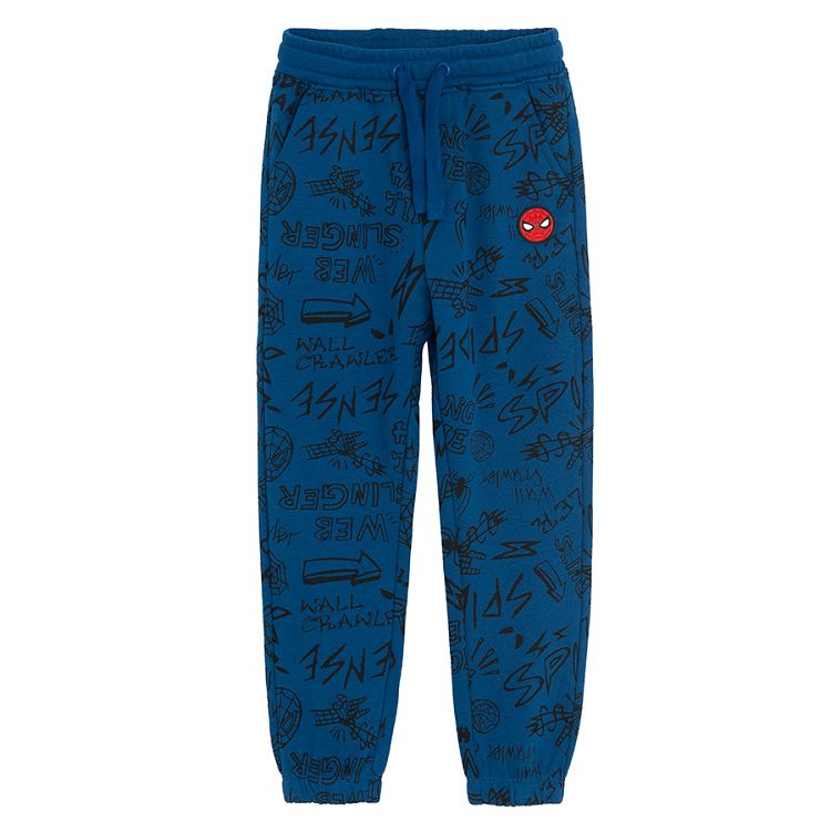 Spiderman blue sweatpants