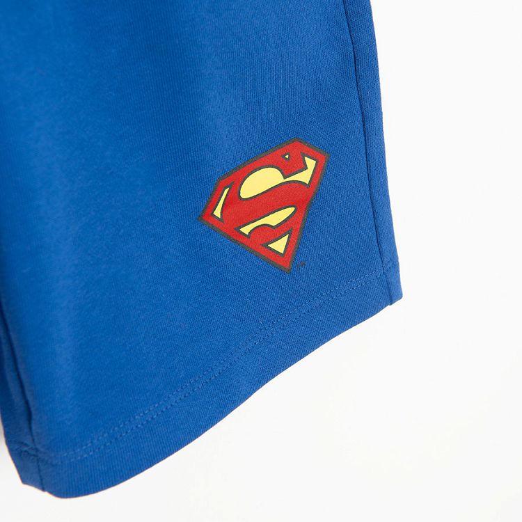 Superman blue shorts