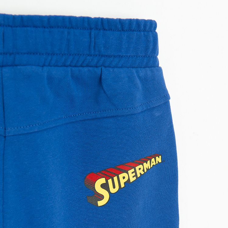 Superman blue shorts