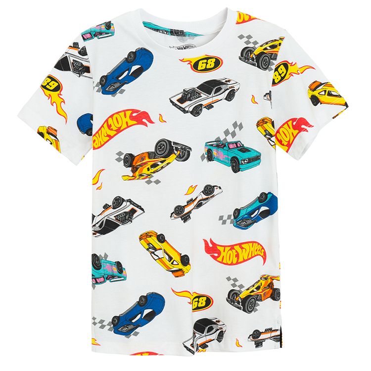 Hot Wheels white T-shirt